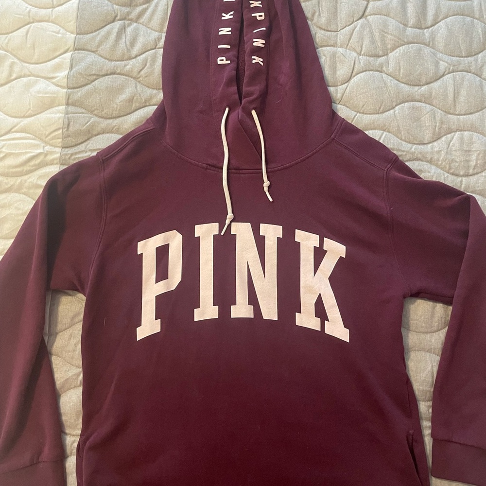 Pink hoodie
